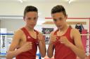 Much-travelled Crymych boxing twins Ioan and Garan Croft will be able to leave their suitcase at home on Friday, January 29
PICTURE: Julie John (52040708)