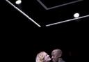 Rosy McEwan and Giles Terera as Desdemona and Othello in National Theatre Live's Othello. Picture: Myah Jeffers
