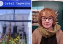 Sue Dewhurst (R) has opened Oriel Haywire Gallery in Llandysul. Pictures: Sue Dewhurst