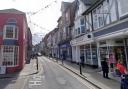 High Street in Cardigan was closed due to a fire. (Picture is a stock image and is not indicative of where on High Street the fire is).
