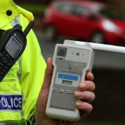 A drink driver was caught more than four times over the limit on the A48.