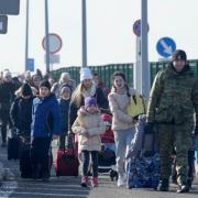Nearly 120,000 people have so far fled Ukraine into Poland and other neighbouring countries amid the Russian invasion, the UN refugee agency said. (PA)