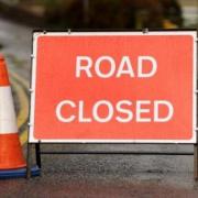 The road will be closed to allow for work on the carriageway