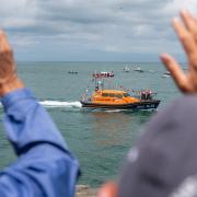 Welcome home to New Quay's new Shannon class lifeboat