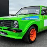 The Ford Escort MK2 rally car was reported missing as part of an attempted insurance fraud.