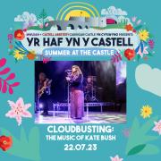 Cloudbusting will be in Cardigan Castle. Picture: Mwldan