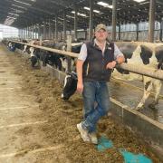 Steve Evans has used extensive biosecurity measures at his dairy farm. (Image supplied)