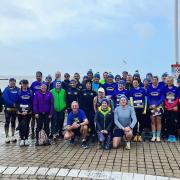 It was a strong showing from Clwb Rhedeg Aberteifi at the Aberystwyth Charity 10k.