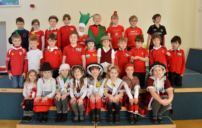 Ysgol Llandudoch years three and four. 
Picture: Tivy-Side Advertiser/Western Telegraph