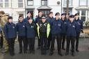 Cardigan Volunteer Police Cadets joined together to take part in Cardigan Remembrance Sunday Parade.