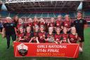 Ysgol Bro Teifi's Girls' Under 14s beat Ysgol Brynhyfryd, Denbighshire 34-19 in the final