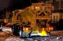 Gritters are back out on the Ceredigion roads tonight