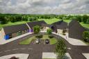 Plans for a new 240-pupil Welsh-medium 3-11 school in mid Ceredigion are expected to get the go-ahead. Picture: TACP Architects Ltd design and access statement.