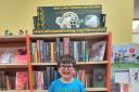 Riley is one of the youngsters taking advantage of the football library scheme on offer across Wales including in Cardigan, Aberporth and Llandysul. Picture: Morrisons