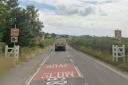 Two drivers caught speeding on the A485 at Llanllwni have appeared in court.