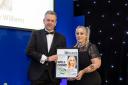 Dominique won the Mental Health Award at the West Wales Health and Care Awards