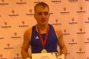 Cardigan boxer Josh Mellor captured the Welsh Novice 86kg title