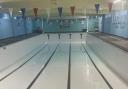 Newcastle Emlyn Community Pool can't reopen after its new lining was installed as water pressure is reduced to a trickle.