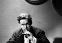 The Welsh poet, writer and broadcaster Dylan Thomas.