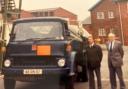 The last lorry leaving Milford Haven RNAD on March 29, 1990