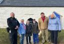 Huw Williams from the Cardigan, Crymych, and Newcastle Emlyn Police met with Eglwys y Grog Mwnt church officers, Cyngor Cymuned y Ferwig Community Council  and Ceredigion County Council councillors.
