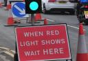 Temporary traffic lights at Penblewin are likely to be in place at least until the end of Wednesday, June 14.
