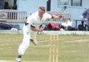 David Dunfee impressed for Llechryd by claiming 3-12 and posting a half century.