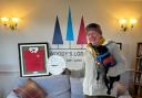 Stuart donated funds and a signed shirt to Woody's Lodge