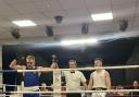 Josh Mellor clinched a split points decision in his cruiserweight bout against Cwmgwarch ABC’s Kohen Wiliams in Gorseinon.