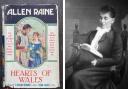 A portrait of the local literary figure whose novels were best-sellers in the early 20th century.  Allen Raine’s novels depicted the coastal communities of Tresaith, Aberporth and the surrounding area.