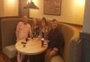 Locals celebrated the opening of the newly refurbished bar and cwtsh.