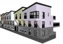 A 3D visualisation of the flats proposed at New Quay. Picture: RLH Architectural