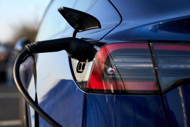 Tivyside Advertiser: Charging an electric vehicle can save money compared to filling up at the pump (PA)