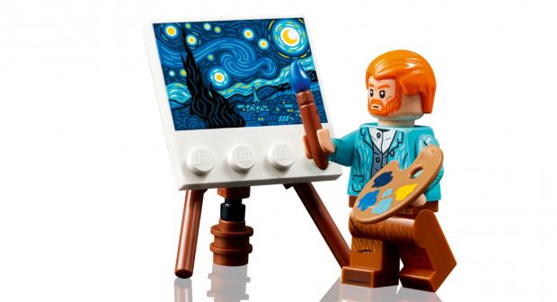 Tivyside Advertiser: LEGO Van Gogh. (LEGO)