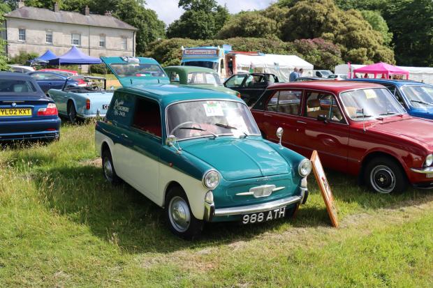 Tivyside Advertiser: There were all manner of cars on display