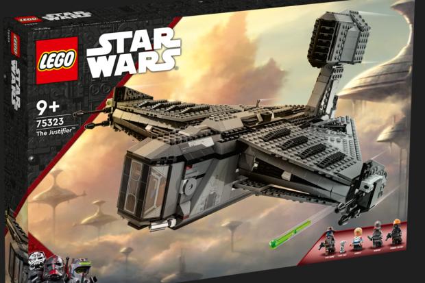 Tivyside Advertiser: LEGO® Star Wars™ The Justifier™. Credit: LEGO