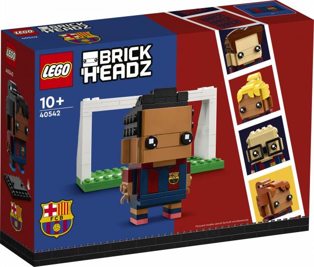 Tivyside Advertiser: LEGO® BrickHeadz™ FC Barcelona Go Brick Me. Credit: LEGO