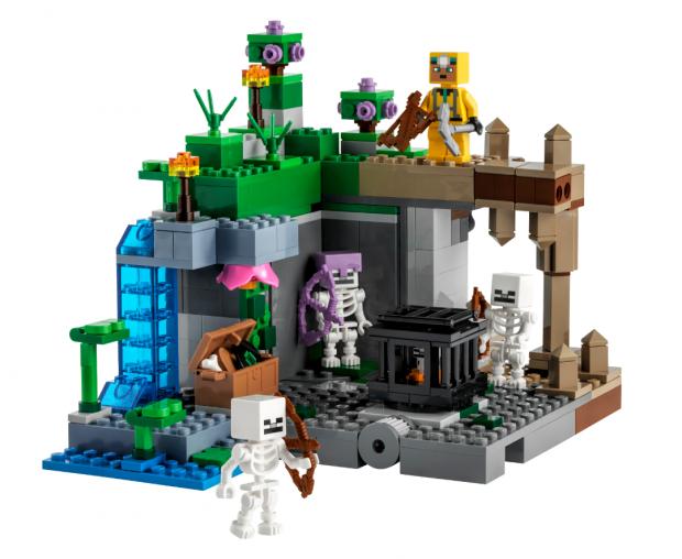 Tivyside Advertiser: LEGO® Minecraft® The Skeleton Dungeon. Credit: LEGO