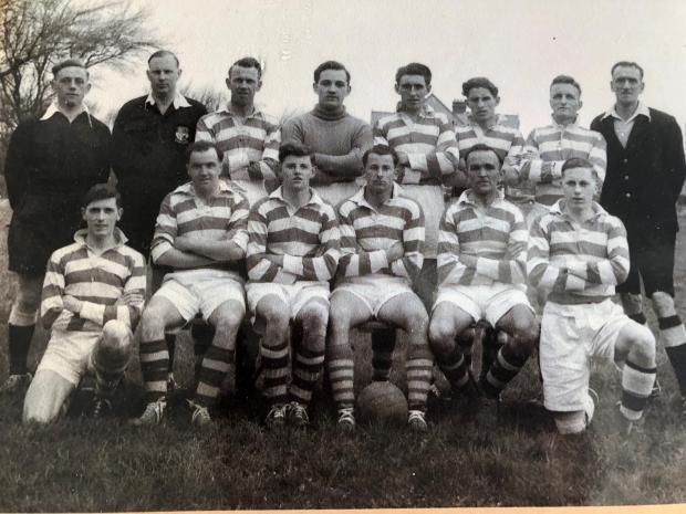 Tivyside Advertiser: Newcastle Emlyn team that won the Roderic Bowen Cup in the 1950s