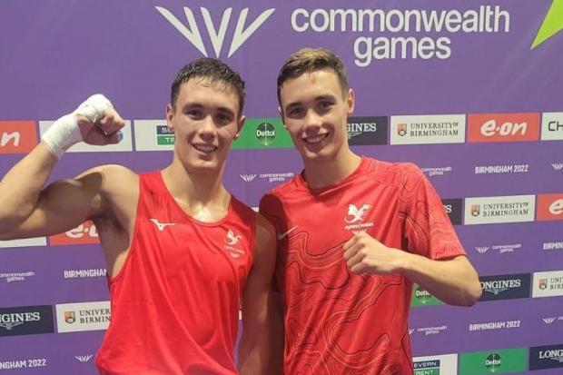 Twin peaks: Ioan and Garan won gold and bronze respectively at the 2022 Commonwealth games in Birmingham.