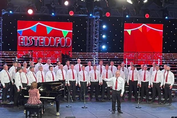 Cardigan choir Ar Ôl Tri dedicate Eisteddfod win to much-missed 'Wyn y Vet'