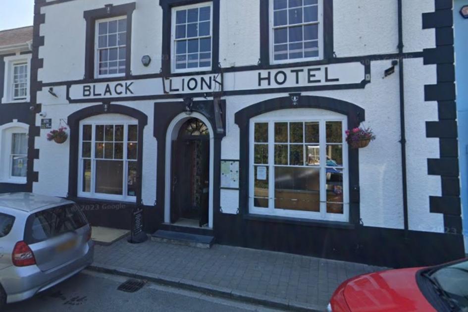 Three charged after attack at Black Lion pub, Aberaeron 