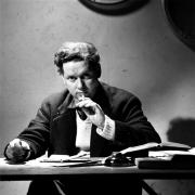 The Welsh poet, writer and broadcaster Dylan Thomas.