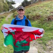 Will Renwick from Llancarfan completed the 500 mile challenge in three weeks, whilst carrying all his camping equipment and supplies on his back. Pic: @WillWalksWales/Twitter