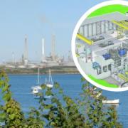 Pembrokeshire County Council backed calls to potentially build a nuclear fusion power station by the county’s Haven waterway have not been supported. Inset picture: UK government