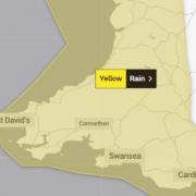 The warning is in place from 06:00 BST on Thursday until 15:00 on Friday. Pic: Met Office.