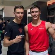 Boxing twins Ioan and Garan Croft