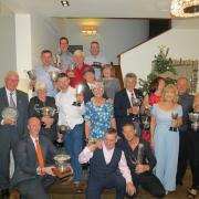 Cardigan Golf Club's award winners at the Annual Presentation Dinner.