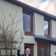 Simon Frith and his family can now enjoy better broadband.