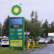 A BP service station in Wetherby near Leeds